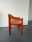 Chaise Carimate Carver Rouge par Vico Magistretti 7