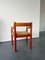 Red Carimate Carver Chair by Vico Magistretti, Image 8