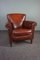 Fauteuil Vintage en Cuir de Mouton 1