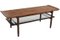Mid-Century Wood and Glass Coffee Table, Image 1