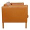 2442 2-Seater Sofa in Cognac Anilin Leather by Børge Mogensen for Fredericia, Image 2