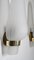 Mid-Century Swedish Wall Lamps in Brass and Glass from Böhlmarks, 1940s, Set of 2 7