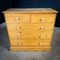 Rural Pine Wood Chest of Drawers, Image 1