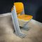 Vintage Stacking School Chair with Gray Metal Frame 8