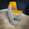 Vintage Stacking School Chair with Gray Metal Frame, Image 8