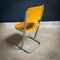 Vintage Stacking School Chair with Gray Metal Frame 7