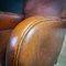 Club chair vintage in pelle, set di 2, Immagine 9