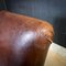Vintage Leather Club Armchairs, Set of 2 10
