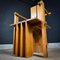 Dutch Brutalist Style Wooden Chair 21