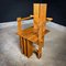Dutch Brutalist Style Wooden Chair, Image 12
