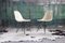 Vintage Eggshell & Black Fiberglass Eiffel Tower Side Chairs by Charles Eames for Herman Miller, 1950s, Set of 2 5