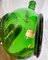 Botella Genie italiana vintage grande de vidrio en verde de Depose, Imagen 3