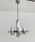 Large Mid-Century Italian Chrome and Glass Sputnik Chandelier attributed to Gaetano Sciolari, 1960s, Image 8