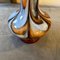 Space Age Orange and Brown Opaline Glass Vase attributed to Carlo Moretti, 1970s, Image 6