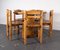 Dining Table & Chairs Set in the Style of Rainer Daumiller, 1970s, Set of 6 5