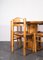 Juego de mesa y sillas de comedor al estilo de Rainer Daumiller, años 70. Juego de 6, Imagen 14