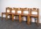 Juego de mesa y sillas de comedor al estilo de Rainer Daumiller, años 70. Juego de 6, Imagen 11