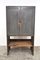 Vintage Industrial Wooden Factory Cabinet, 1950s 1