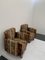 Butacas vintage de madera nudosa de nogal de Franco Albini, años 30. Juego de 2, Imagen 3