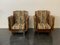 Armchairs in Burl Walnut by Franco Albini, 1930s, Set of 2 4