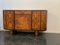 Oval Sideboard with Mirror in Walnut, Burl and Ebony Macassar, Italy, 1930s, Image 7