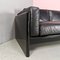 2-Sitzer Sofa aus schwarzem Leder von Gavina für Studio Simon, 1970er 8