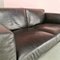 2-Sitzer Sofa aus schwarzem Leder von Gavina für Studio Simon, 1970er 7