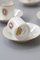 Servizio da tè in ceramica di Gio Ponti per Richard Ginori, anni '50, set di 29, Immagine 6