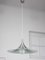 Lampada da soffitto a tromba in argento attribuita a Claus Bonderup & Torsten Thorup per Fog & Mørup, Immagine 18