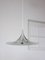 Lampada da soffitto a tromba in argento attribuita a Claus Bonderup & Torsten Thorup per Fog & Mørup, Immagine 6