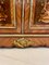 Antique Louis XV French Kingwood Floral Marquetry Ormolu Mounted Side Cabinet, 1860s, Image 13