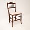 Regency Beistellstuhl aus Holz, 1840er 1