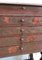 Small Chest of Drawers in Pine and Cracked Varnish, 1920s 12