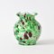 White and Green Spatter Glass Vase from Fenton, 1890s 3