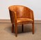 Dutch Sheep Leather Club Chairs, 1960s, Set of 2 5