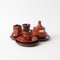 Italian Modern Ceramic Tete-a-Tete Coffee Service from Ceramfata, 1970s 9