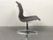 Gray Mottled Aluminum EA 107 Swivel Chairs by Charles & Ray Eames for Herman Miller, 1970s, Set of 6 7