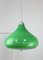 Mid-Century Italian Green Glass Pendant Lamp 1