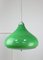 Mid-Century Italian Green Glass Pendant Lamp, Image 1