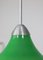 Mid-Century Italian Green Glass Pendant Lamp 8