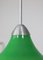 Mid-Century Italian Green Glass Pendant Lamp, Image 8