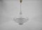 Glass Pendant Light Bari by Aloys F. Gangkofner for Peill & Putzler, 1950s 1