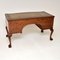 Antique Chippendale Style Leather Top Desk, 1900s, Image 5