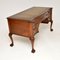 Antique Chippendale Style Leather Top Desk, 1900s, Image 3