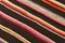 Fine Striped Turkish Kilim Runner Rug, 1960s, Image 13