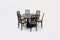 Tavolo da pranzo postmoderno e sedie di Thonet, anni '80, set di 7, Immagine 6