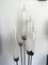Italian Mid-Century Modern Reed Floor Lamp Murano Glass Metal attributed to Mazzega, 1970s, Image 12