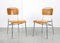Mid-Century Plywood & Aluminum Desk Chairs, Set of 2 3