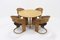 Rattan Dining Chairs by Luit Van Der Helm, Netherlands, 1980s, Set of 4 9