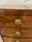 Antique George III Quality Mahogany Bow Front Chest with 5 Drawers 9